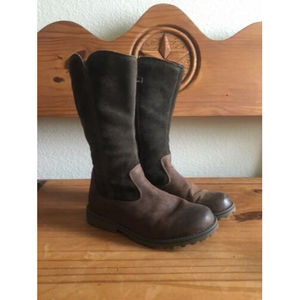 TIMBERLAND Boots 8491R Asphalt Trail Skyhaven Brown Girls Sz 5